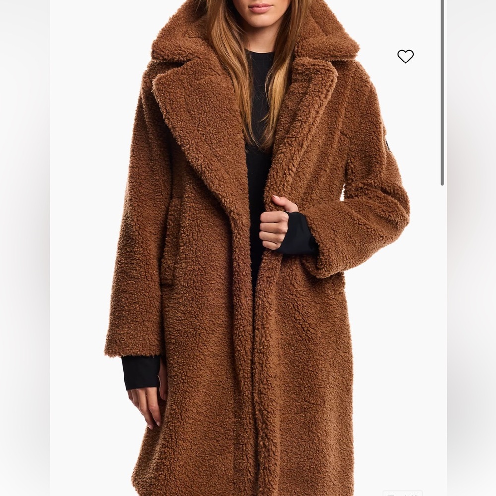 Sam Edelman shearling peacoat NWOT